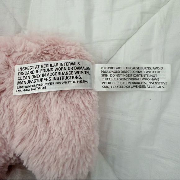 Warmies Pink Llama. New. Weighted. Microwavable. Lavender scented. - Picture 6 of 10
